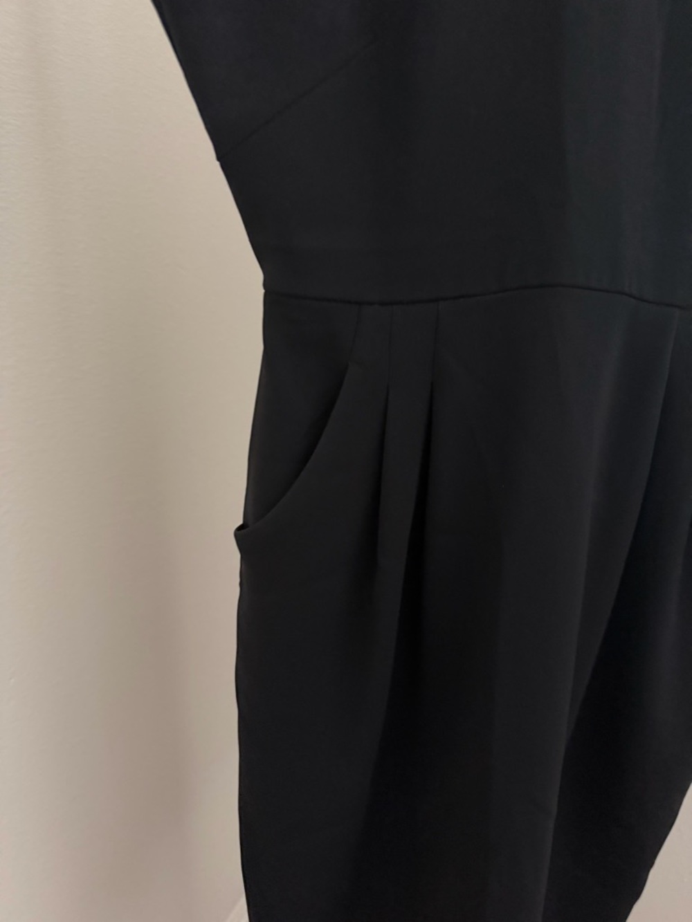 MM Lafleur Black Short-Sleeve Midi Sheath Dress - Picture 5 of 8